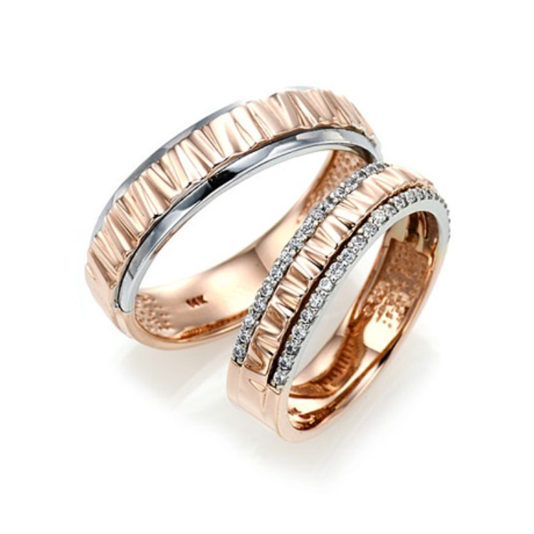 [14K Gold]캑터스 커플링Cactus Couple Ring j4956